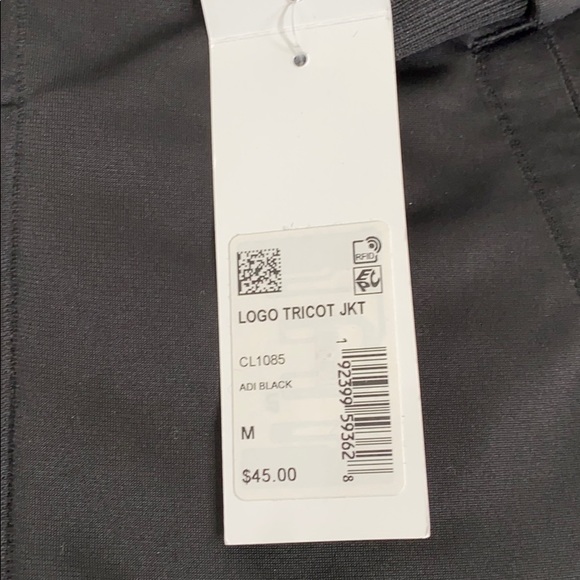 Kids Adidas Logo Tricot Jacket - Picture 5 of 7